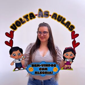 Bambolê Moldura Volta às Aulas