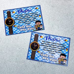 Cartão Dia dos Pais ⌚️