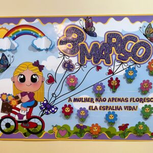 Painel Interativo Dia da Mulher