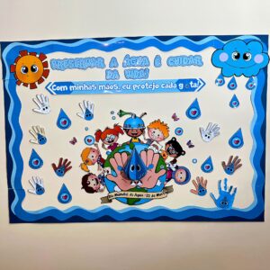 Painel Interativo – Minhas Mãos Economizam Água!