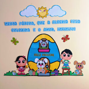 Painel de Páscoa - Coelho
