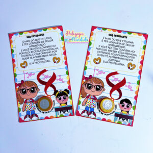 Cartão Medalha- Dia do Estudante