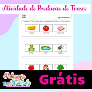 Atividade de Produção de Texto - Grátis
