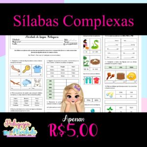 SILABAS COMPLEXAS - @_pedagogiaatividaes