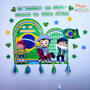 Painel e Cartão 3D- Independência do Brasil