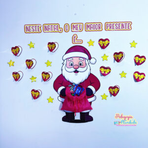 Painel de Natal - Papai Noel